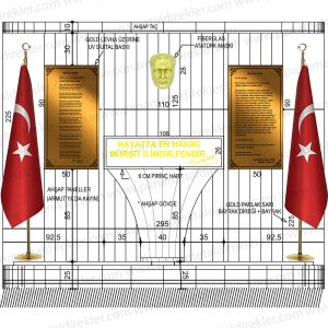 Ataturk Kosesi Seti Poz Model 02 1 panametaldireklercom