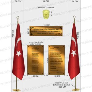 Ataturk Kosesi Seti Poz Model 03 2 panametaldireklercom